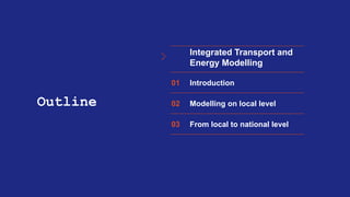 Integrated Transport and Energy Modelling | PDF