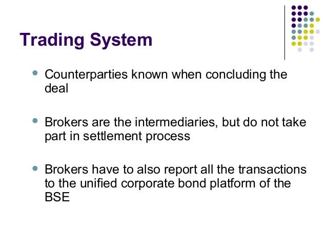 Wdm trading system