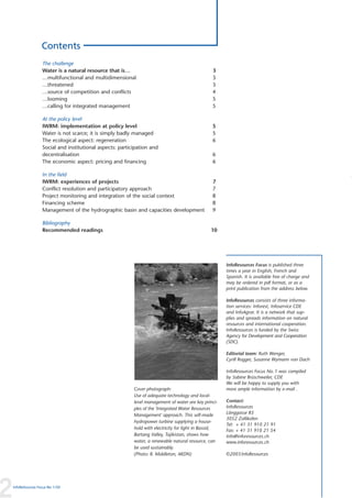 Integrated water resourse management | PDF