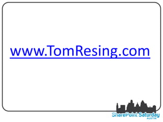 www.TomResing.com
 