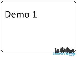 Demo 1
 