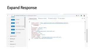 Integrate Microsoft Graph with Azure Bot Services | PPTX