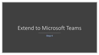 Integrate Microsoft Graph with Azure Bot Services | PPTX