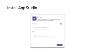 Integrate Microsoft Graph with Azure Bot Services | PPTX