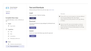 Integrate Microsoft Graph with Azure Bot Services | PPTX
