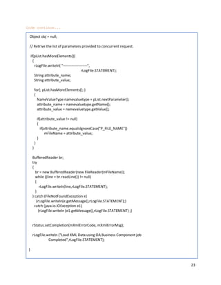Oracle EBS 12.1.3 : Integrate OA Framework BC4J components within java ...
