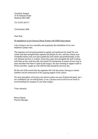 Integra Testimonials