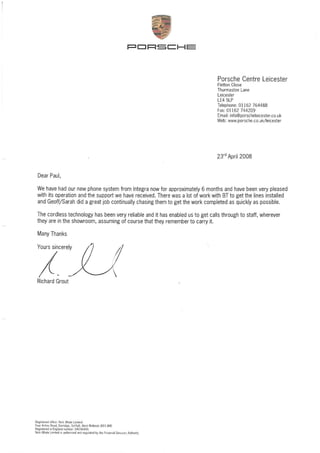 Integra Testimonials