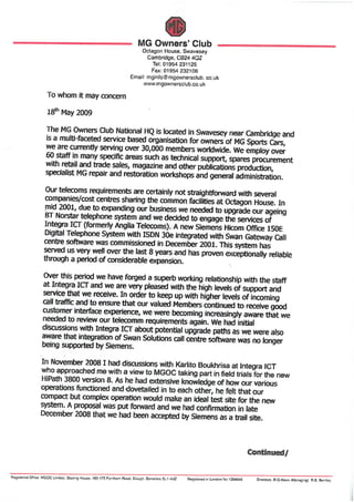 Integra Testimonials