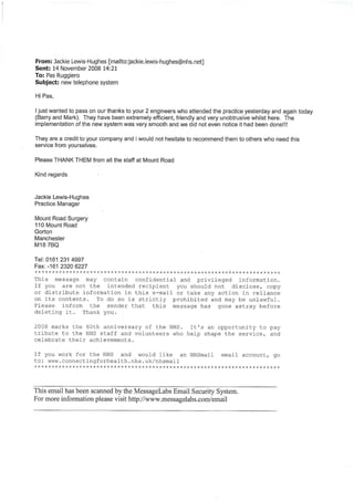 Integra Testimonials