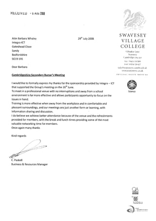 Integra Testimonials