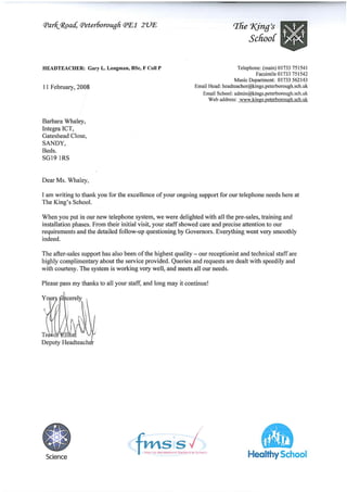 Integra Testimonials