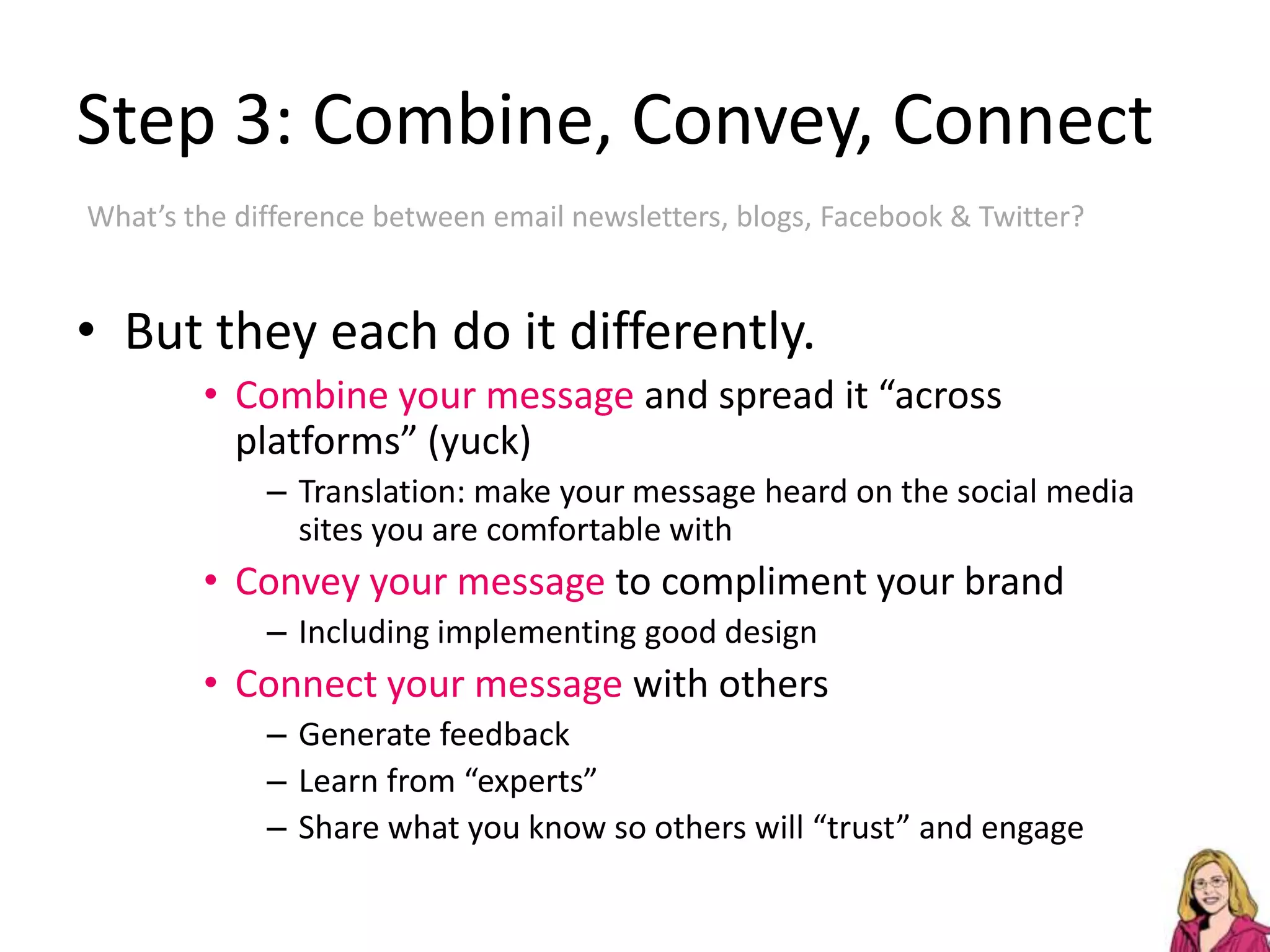   Engagement with press and media