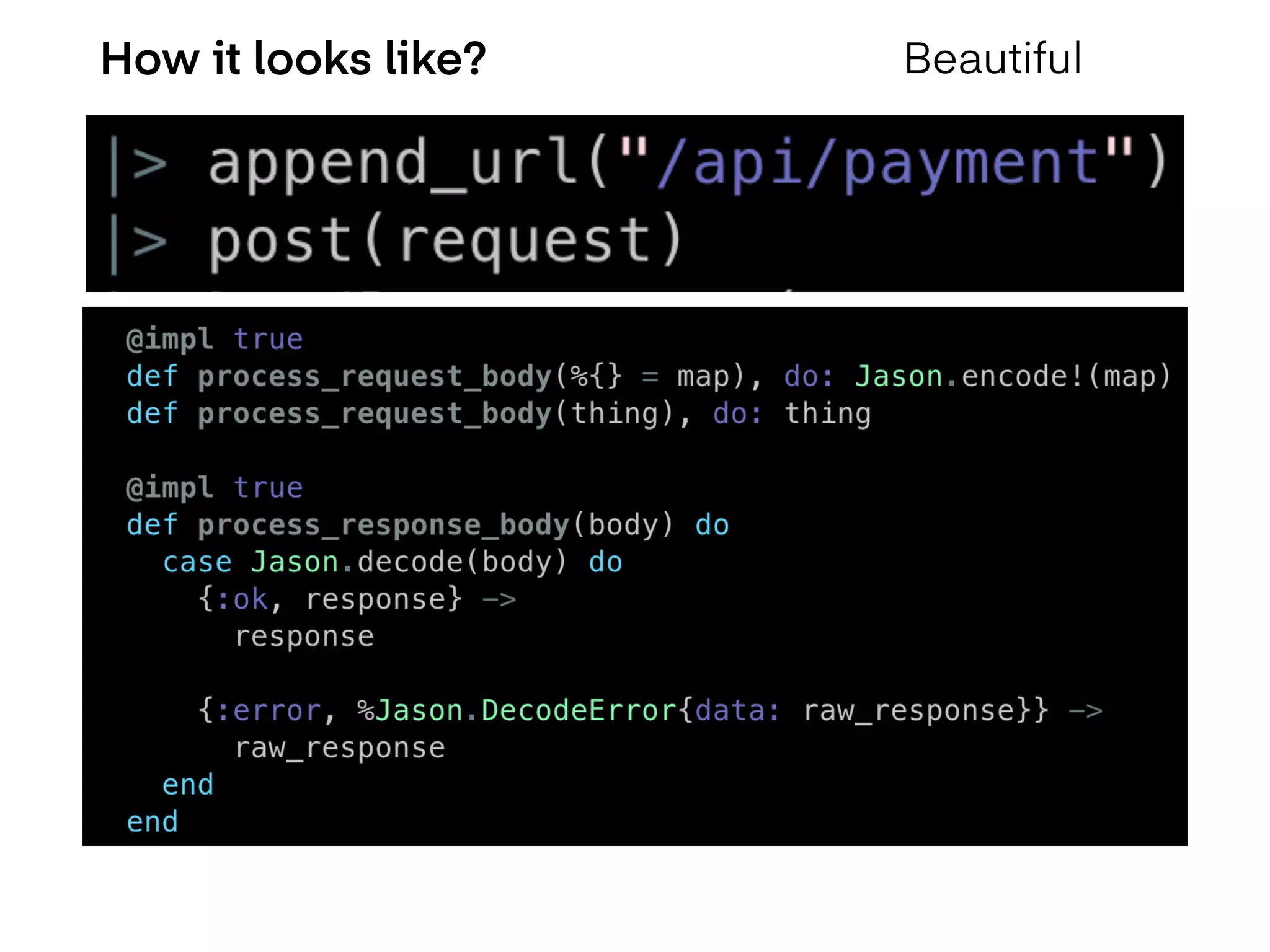 How it looks like? Beautiful
 