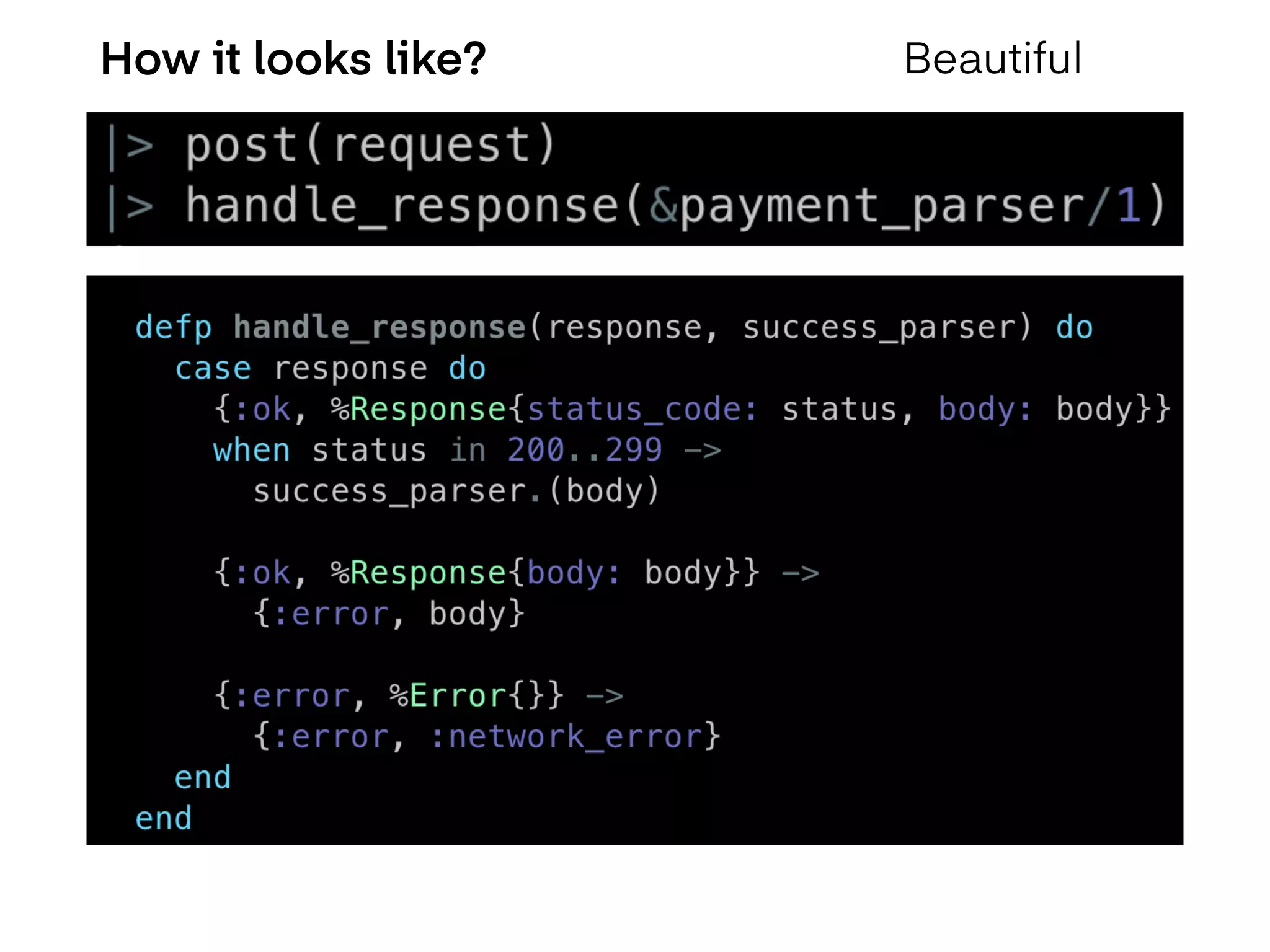 How it looks like? Beautiful
 