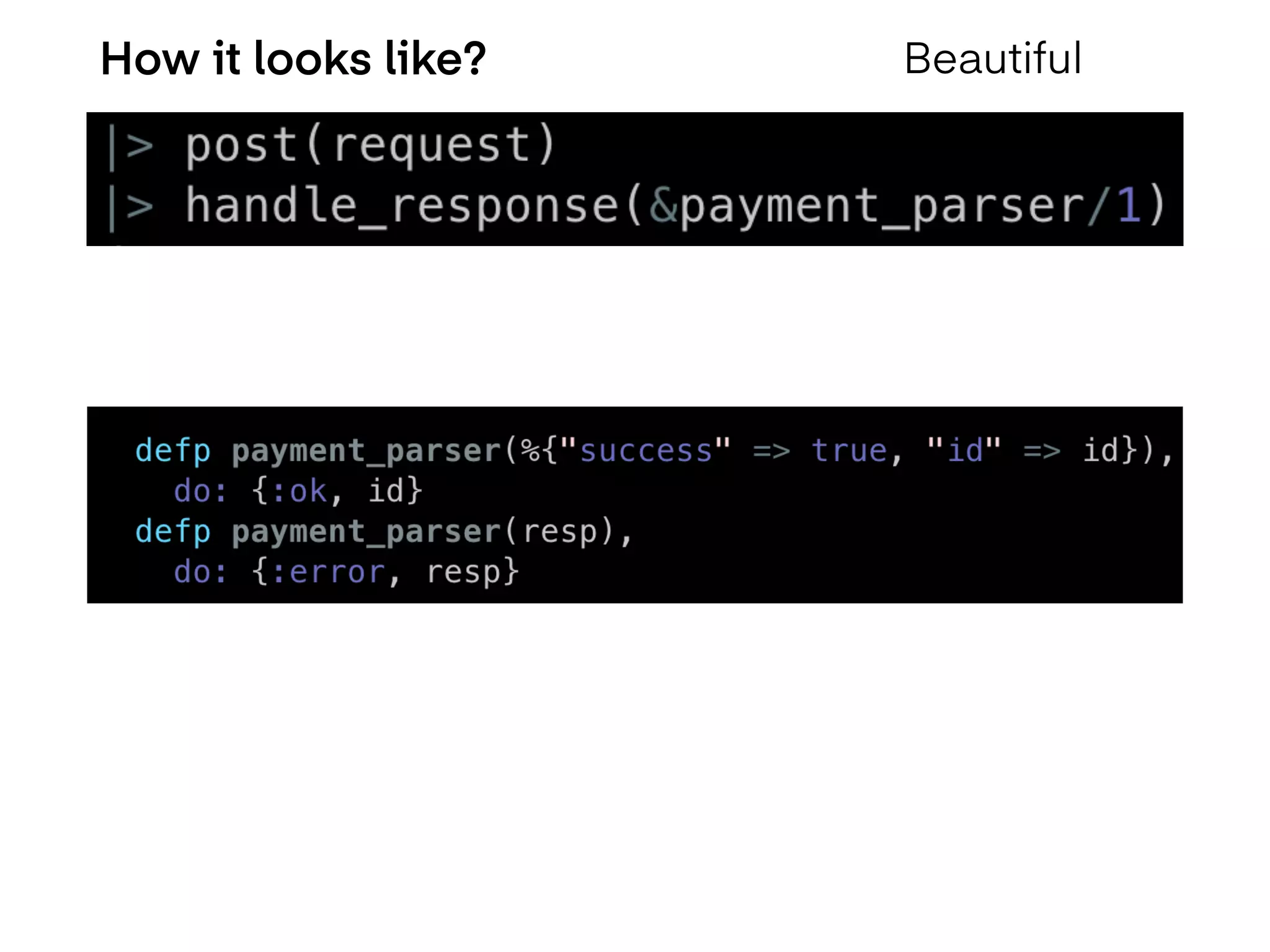How it looks like? Beautiful
 