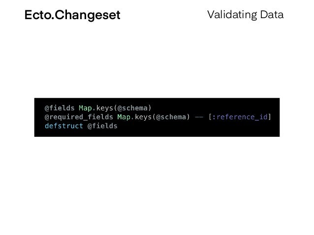 elixir ecto changeset