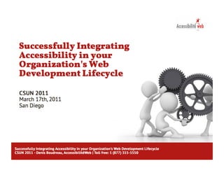 Successfully Integrating Accessibility in your Organization’s Web Development Lifecycle