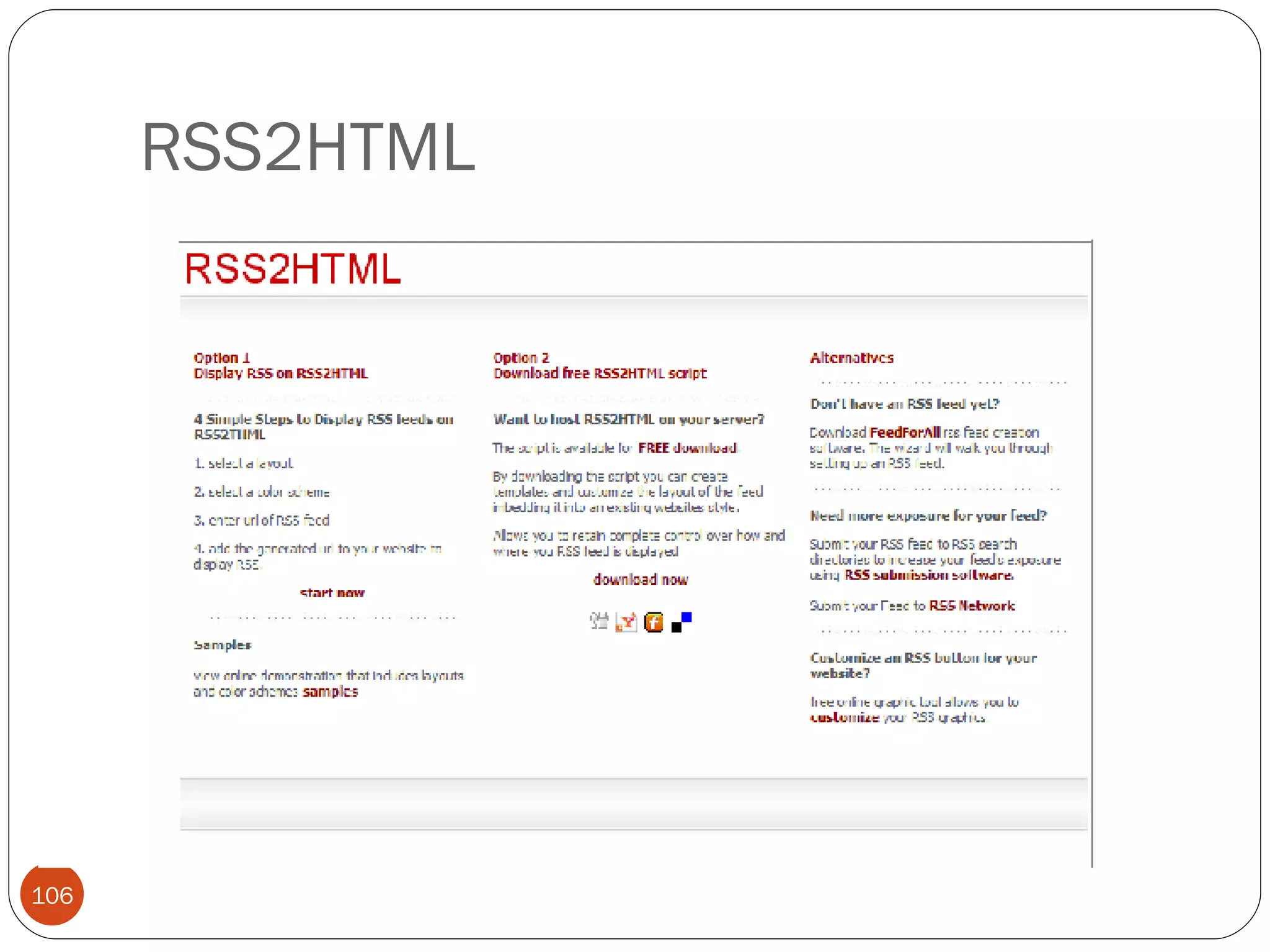 RSS2HTML 
