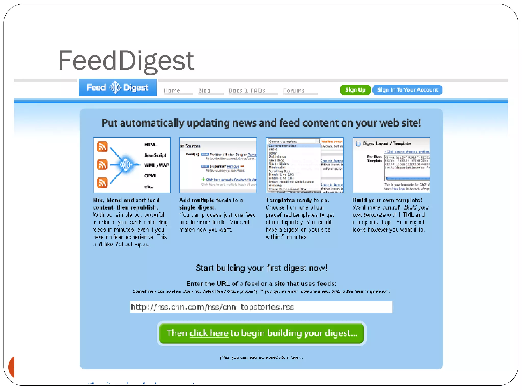 FeedDigest 