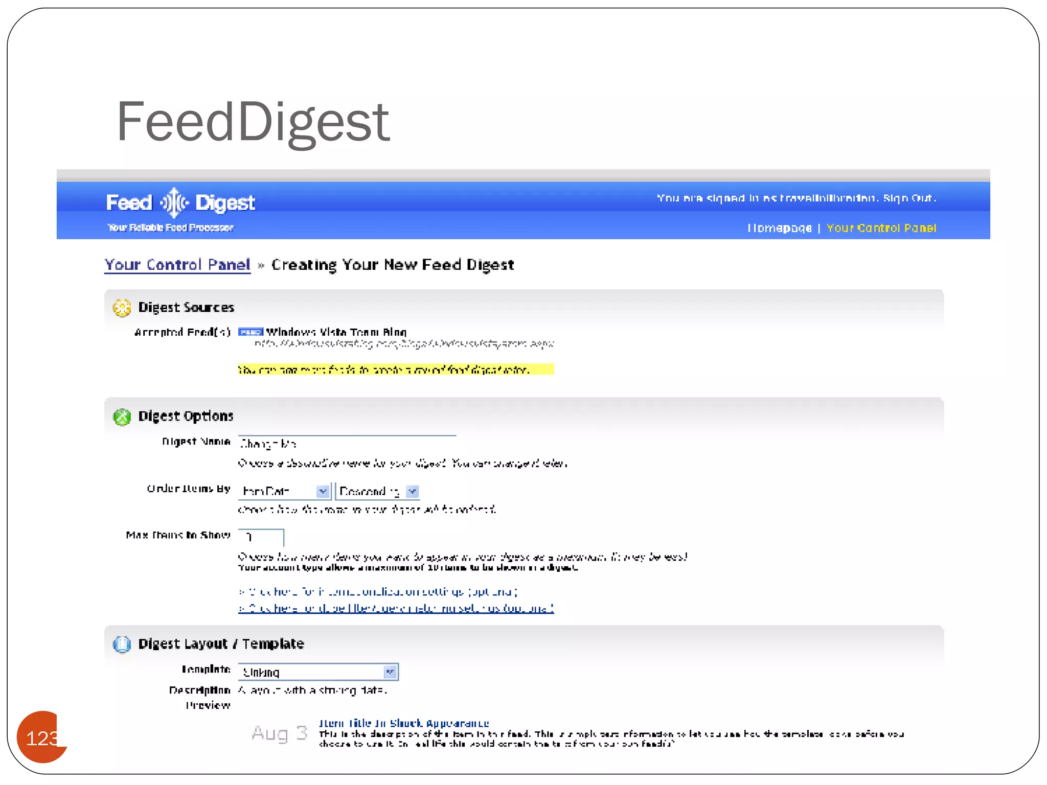 FeedDigest 