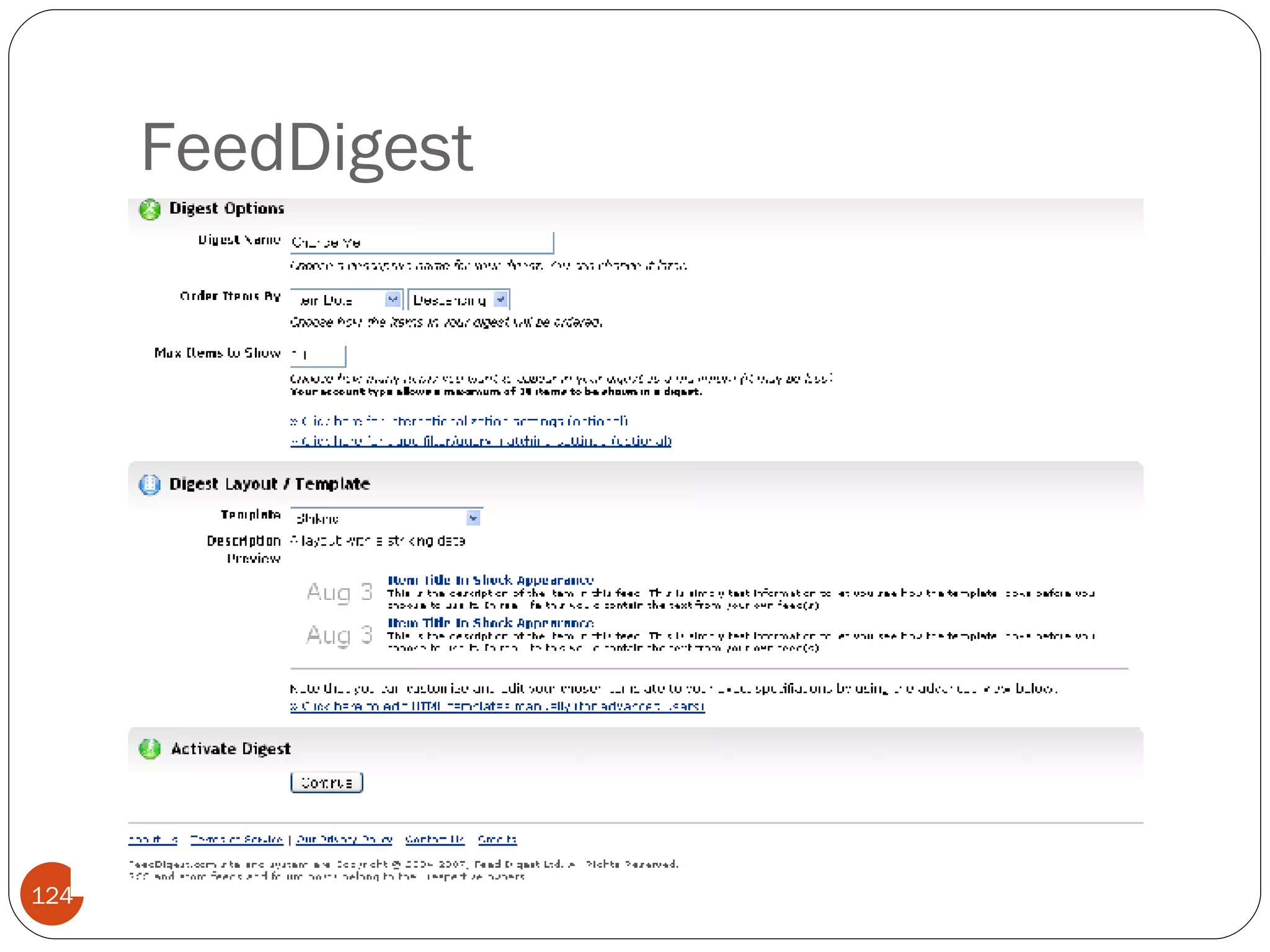 FeedDigest 