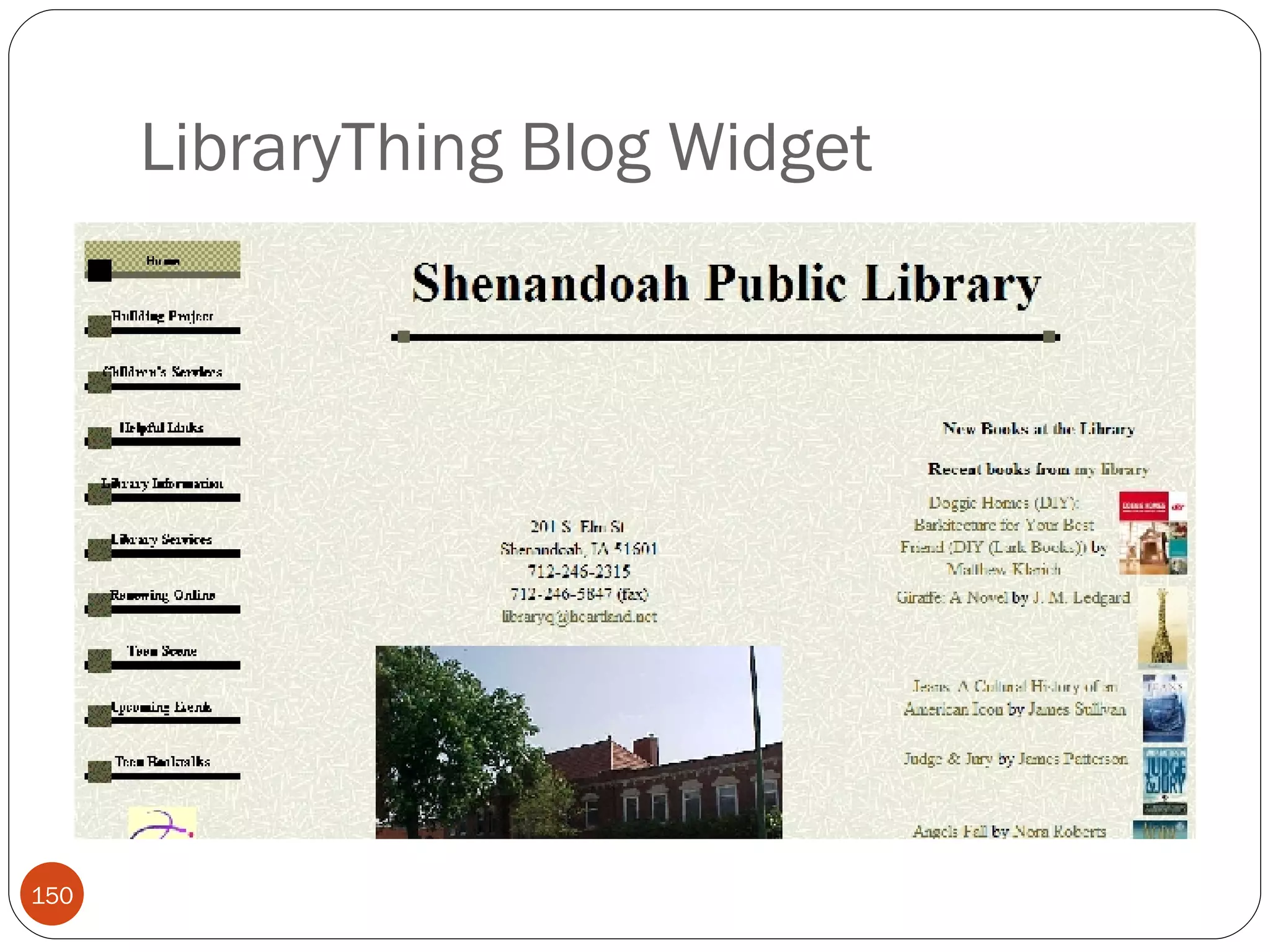 LibraryThing Blog Widget 