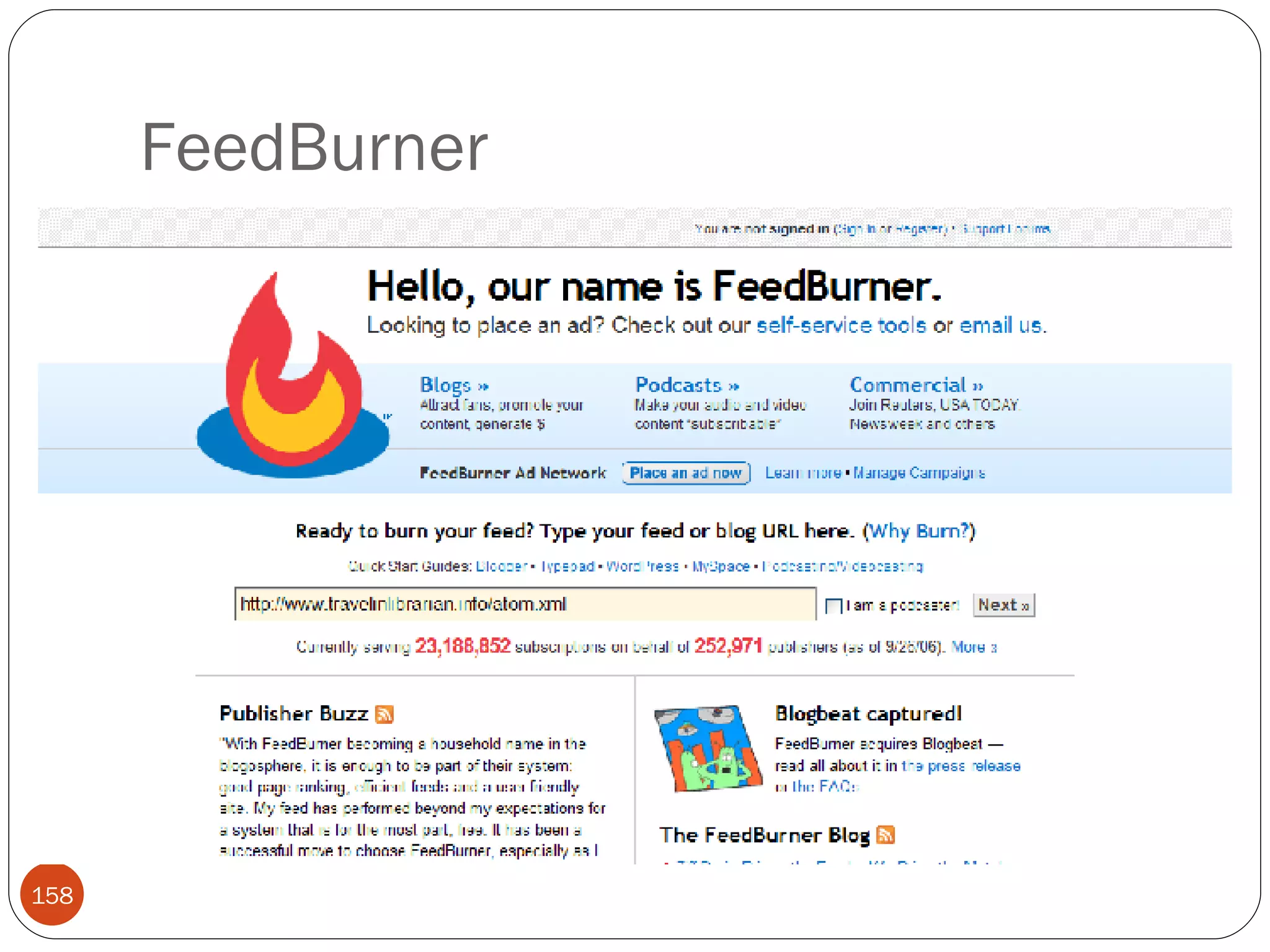 FeedBurner 