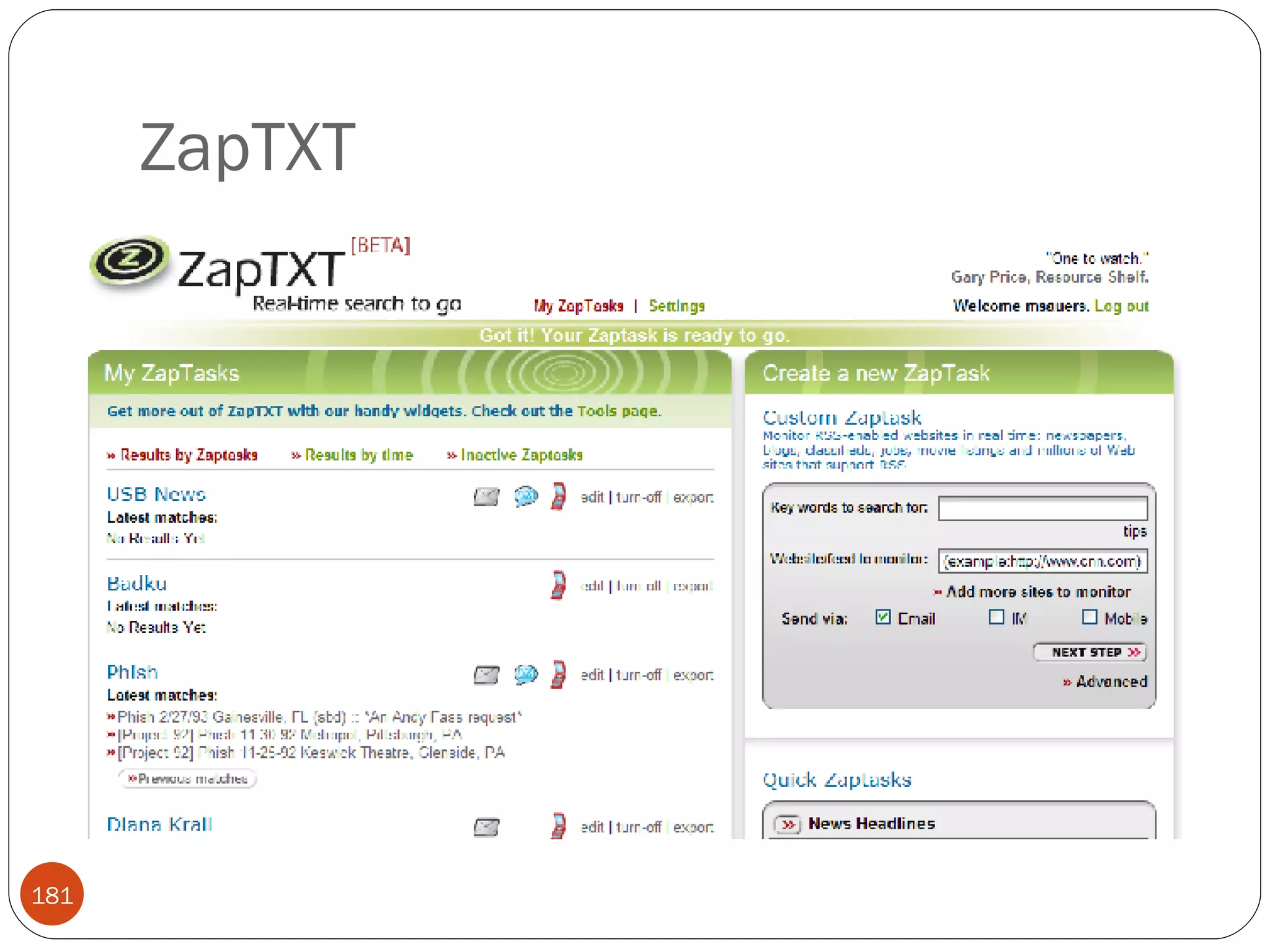 ZapTXT 