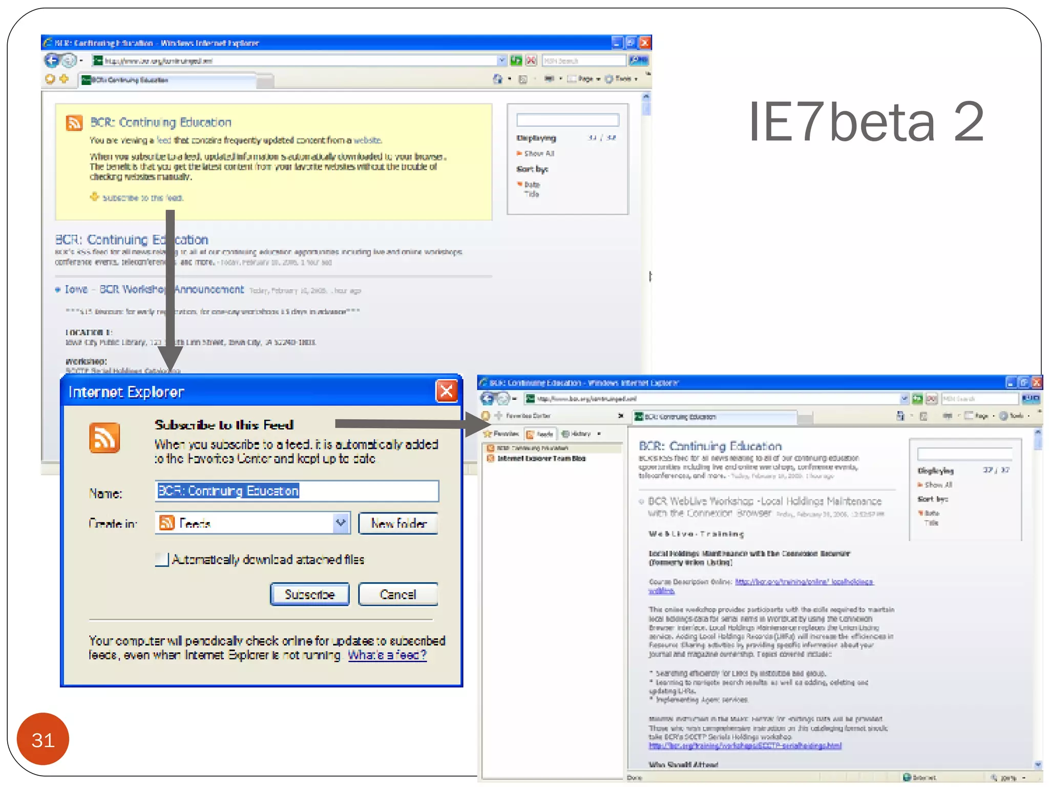 IE7beta 2 