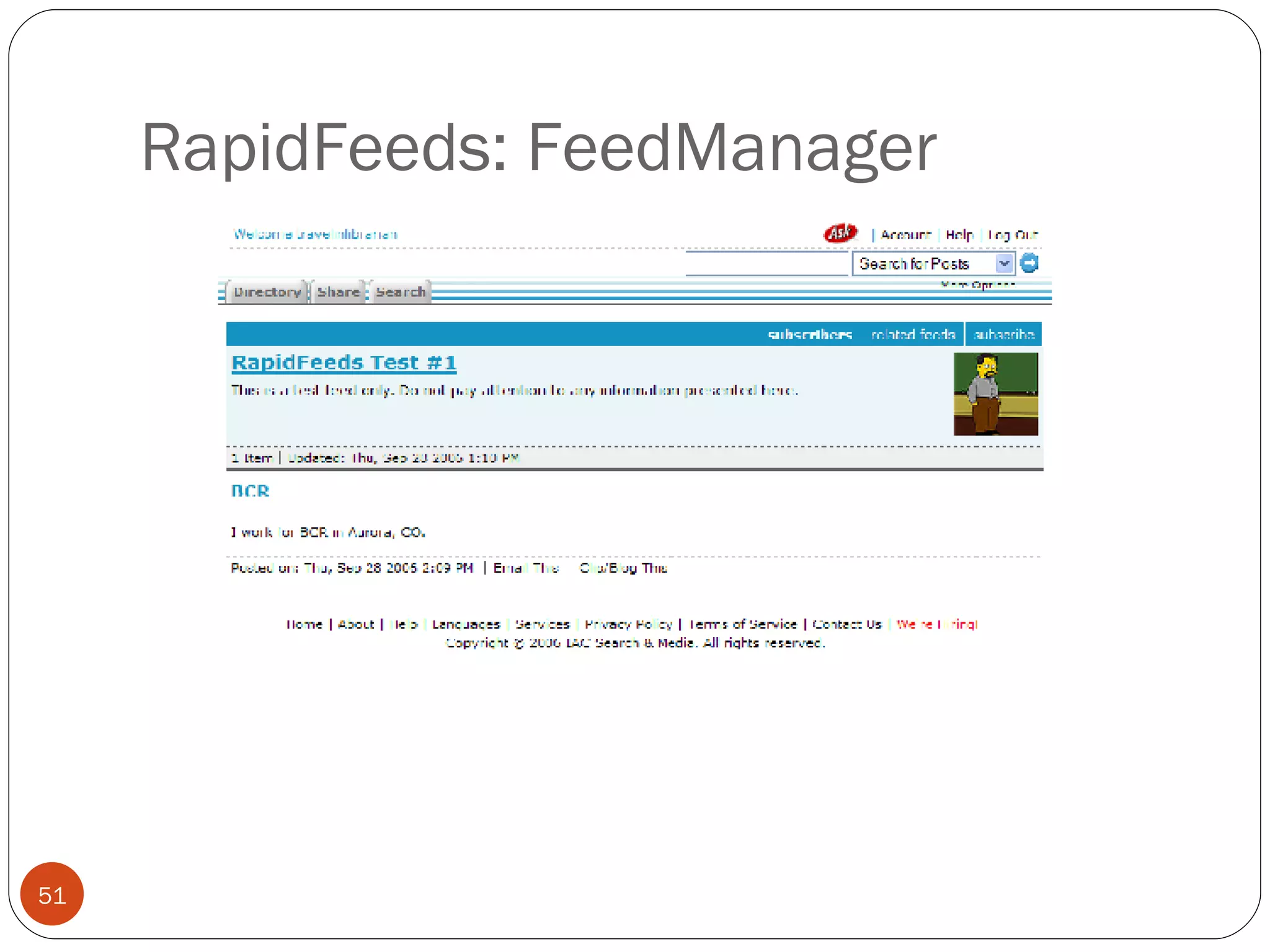 RapidFeeds: FeedManager 