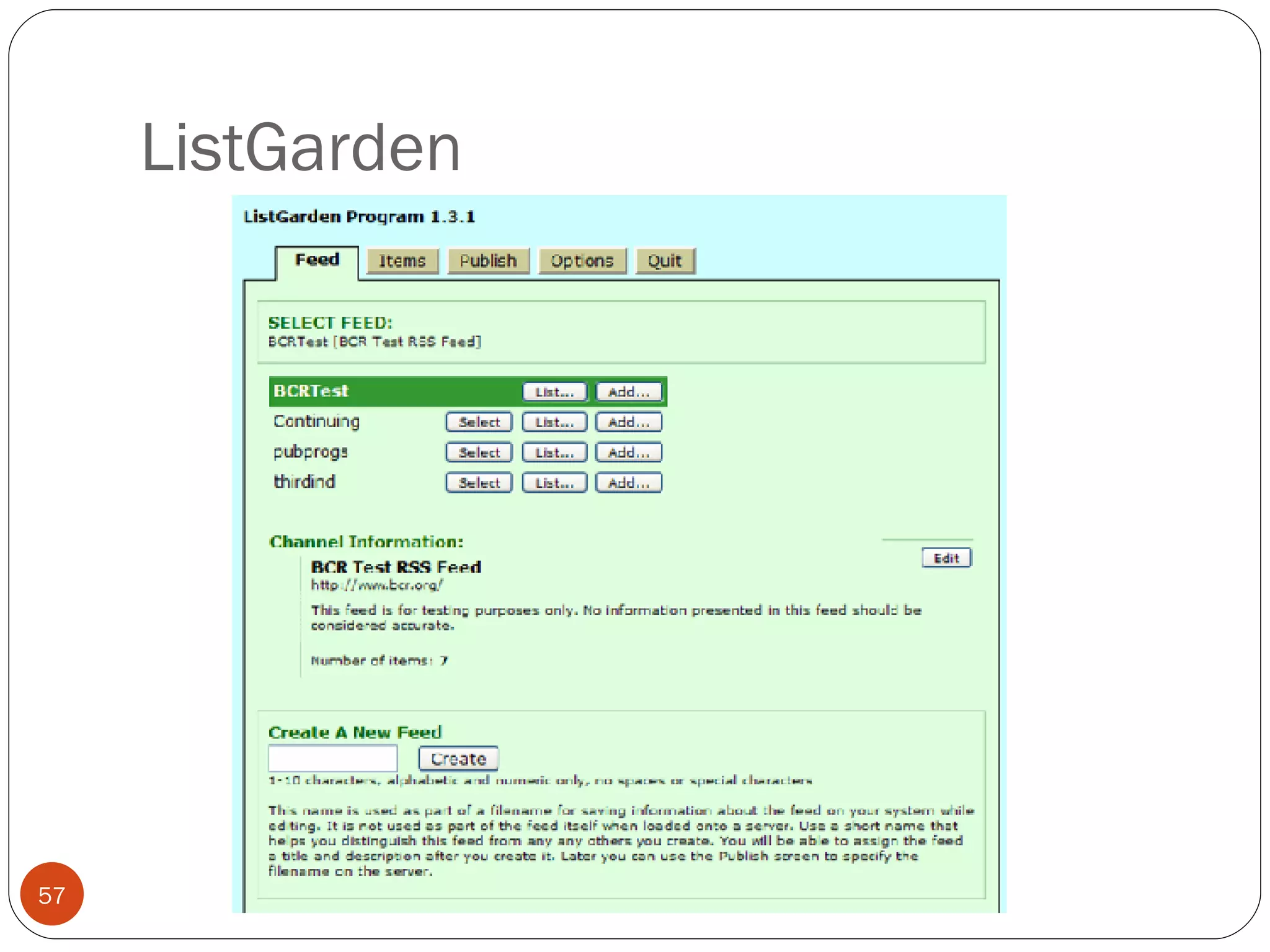 ListGarden 