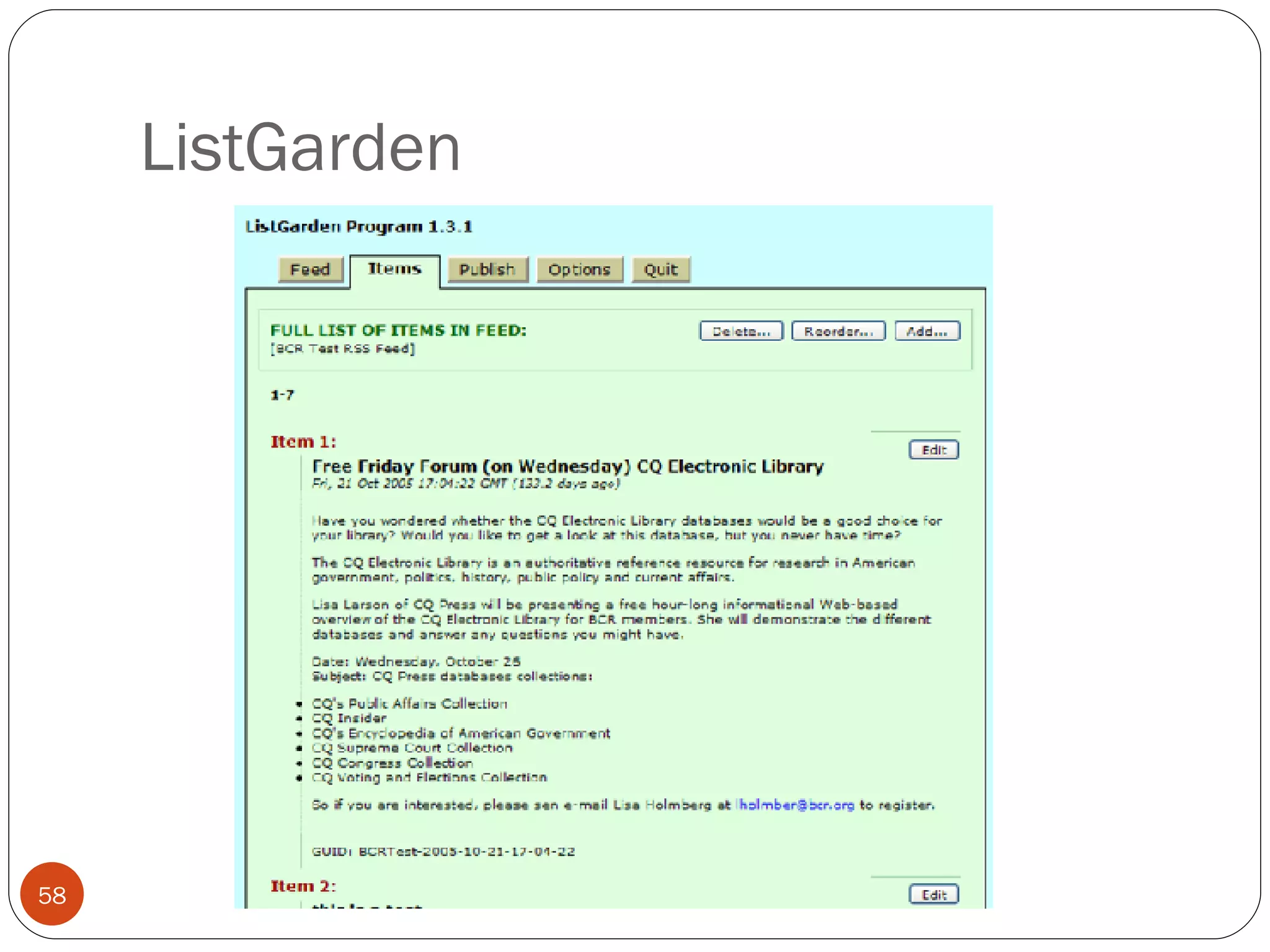 ListGarden 