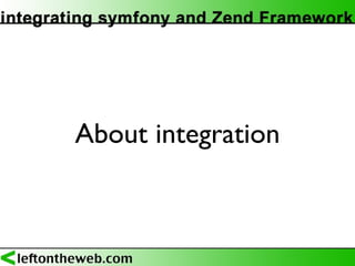 About integration 