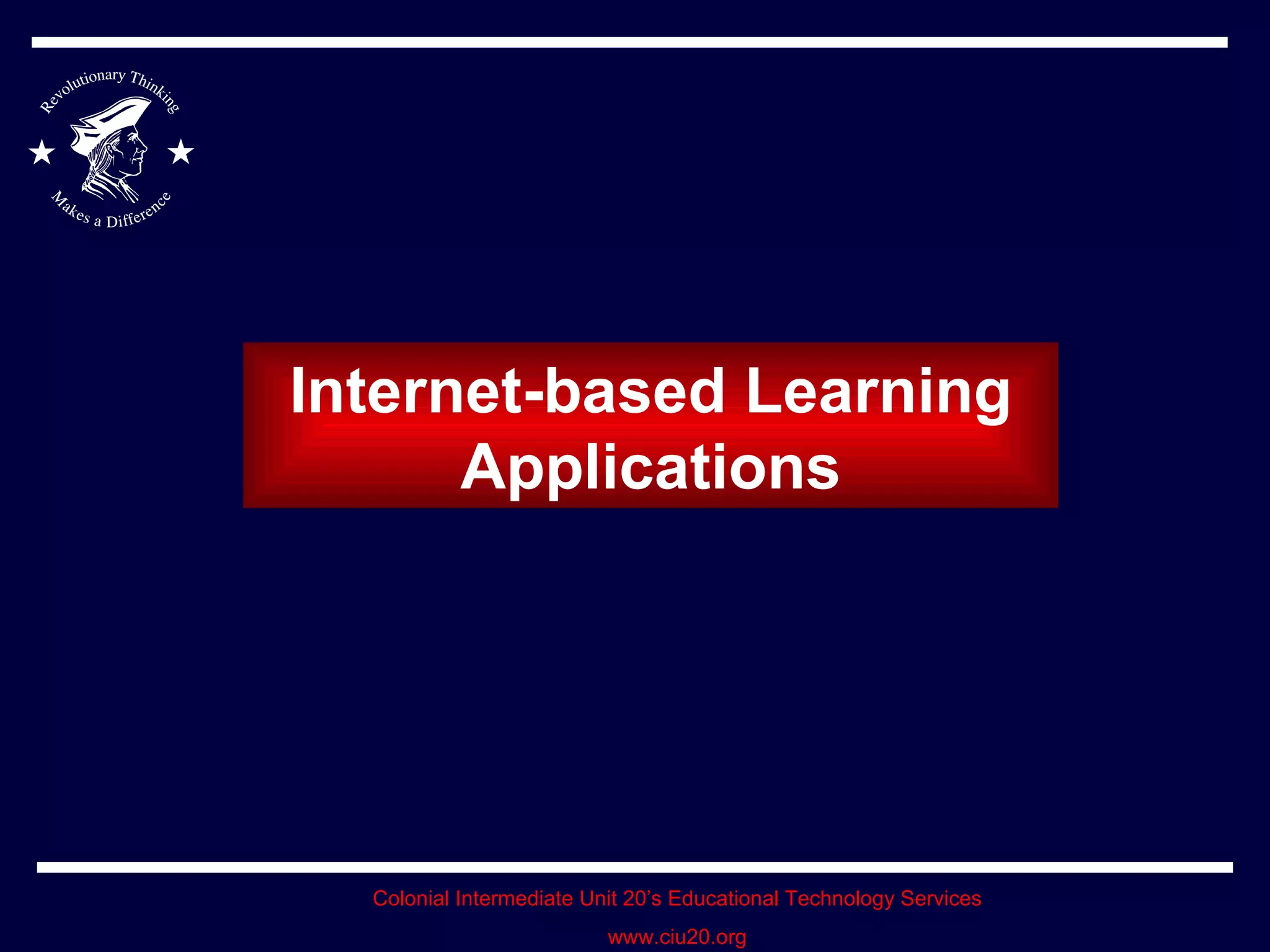 Internet-based Learning Applications 