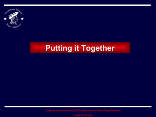 Putting it Together 