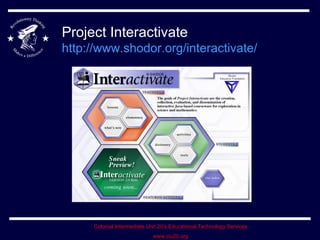 Project Interactivate http://www.shodor.org/interactivate/   