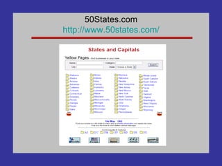 50States.com http://www.50states.com/ 