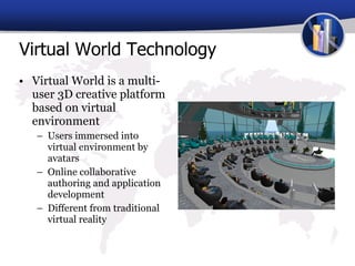 Integrating Virtual Environment and GIS for 3D Virtual City.ppt