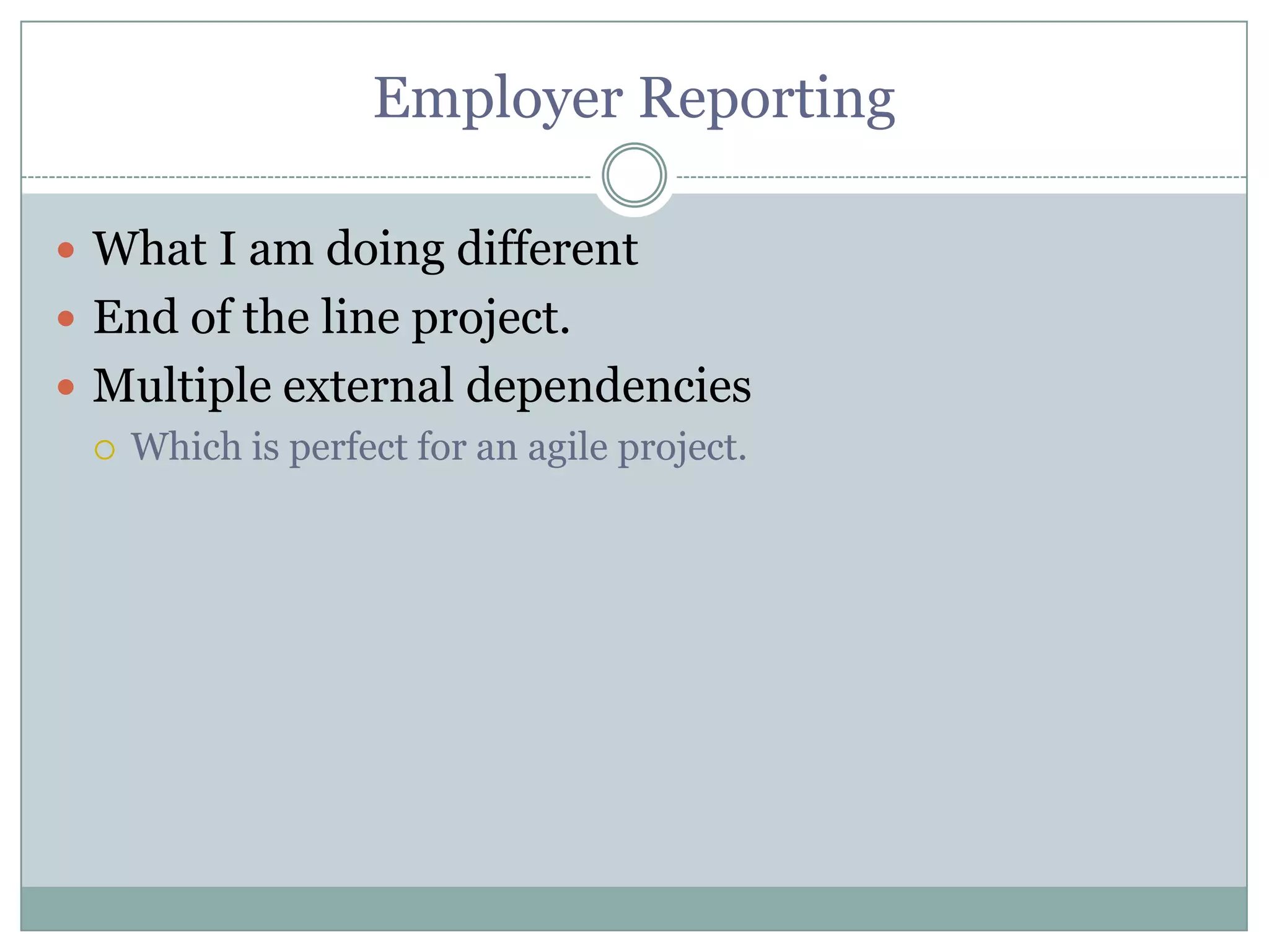 Hybrid Project Model