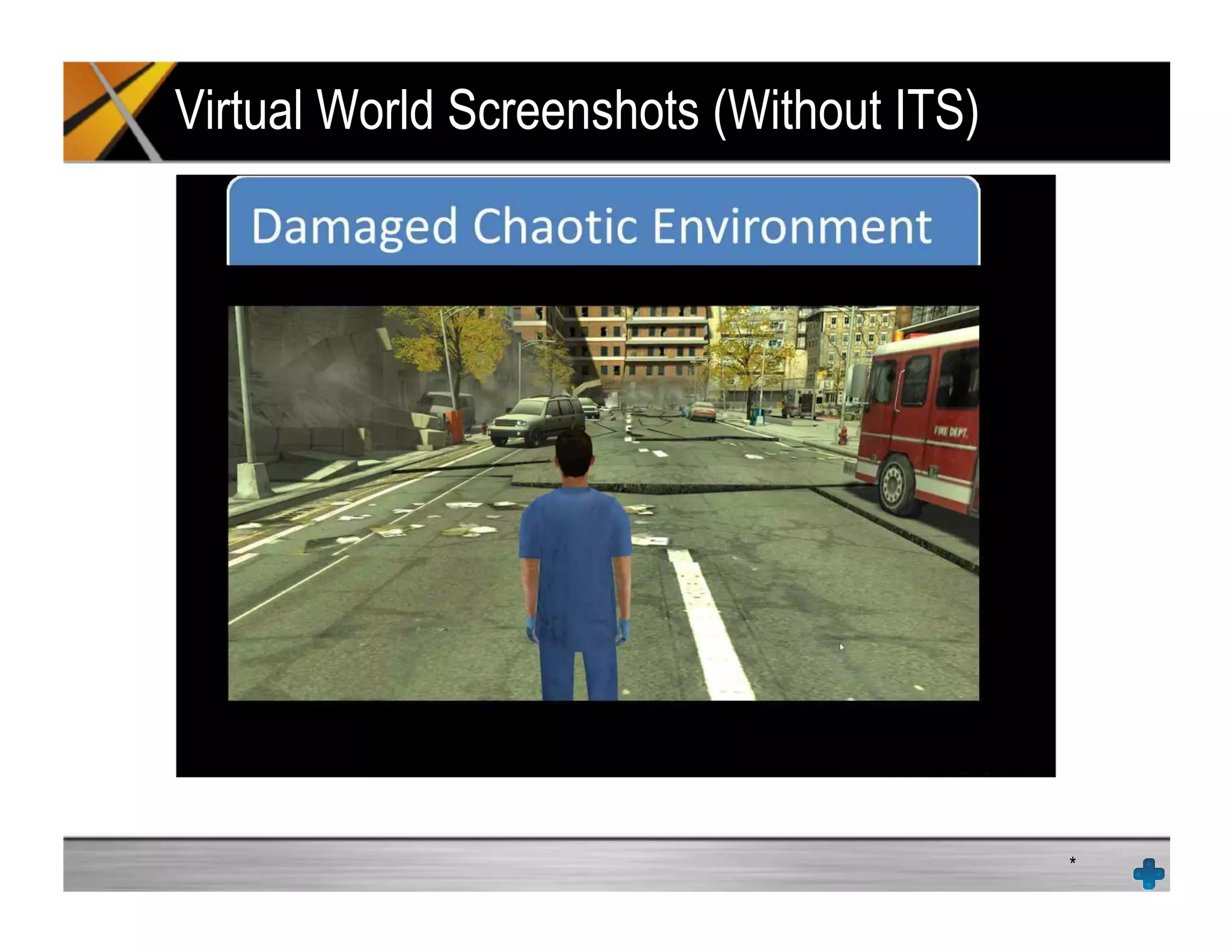 Virtual World Screenshots (Without ITS)
*
 