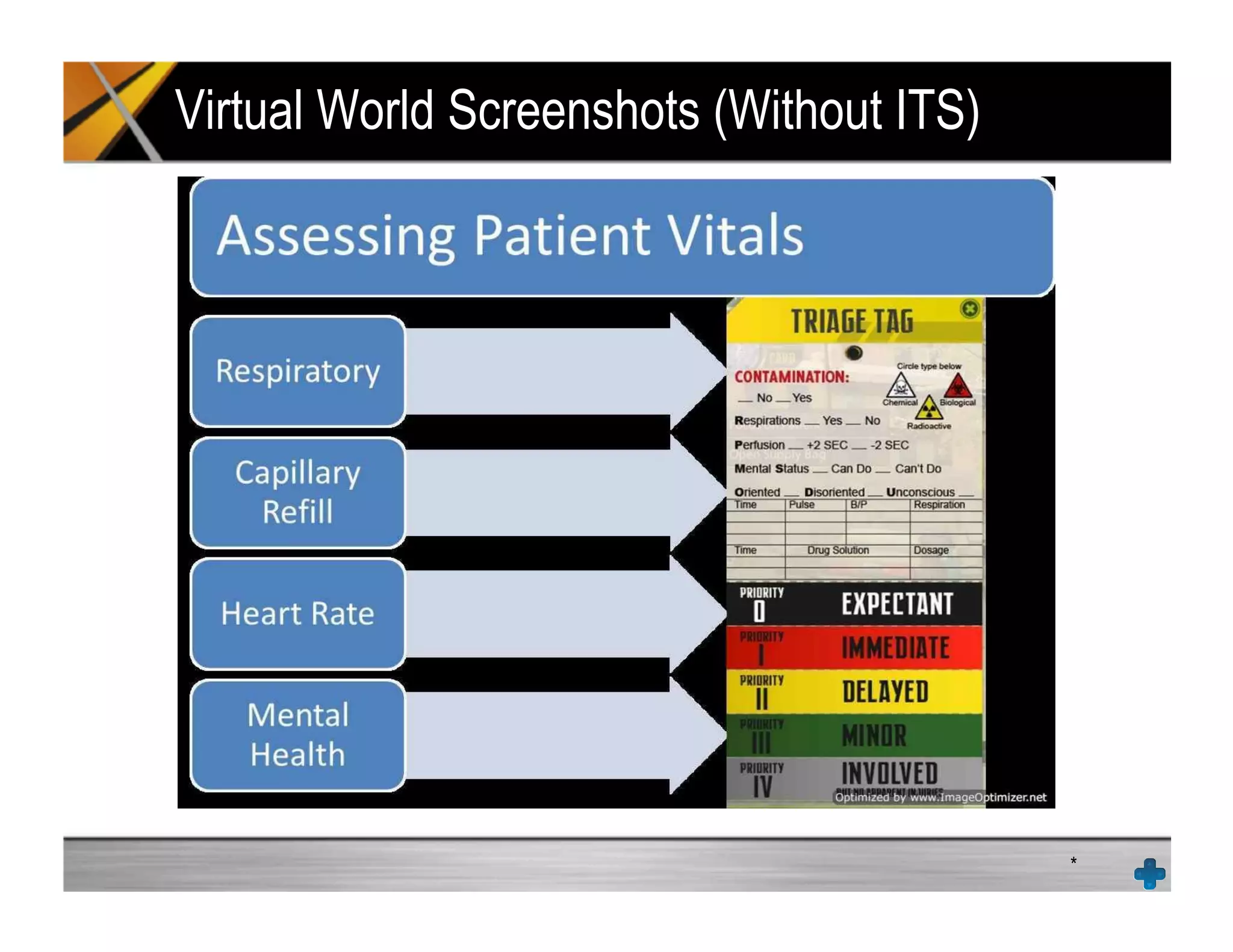 Virtual World Screenshots (Without ITS)
*
 