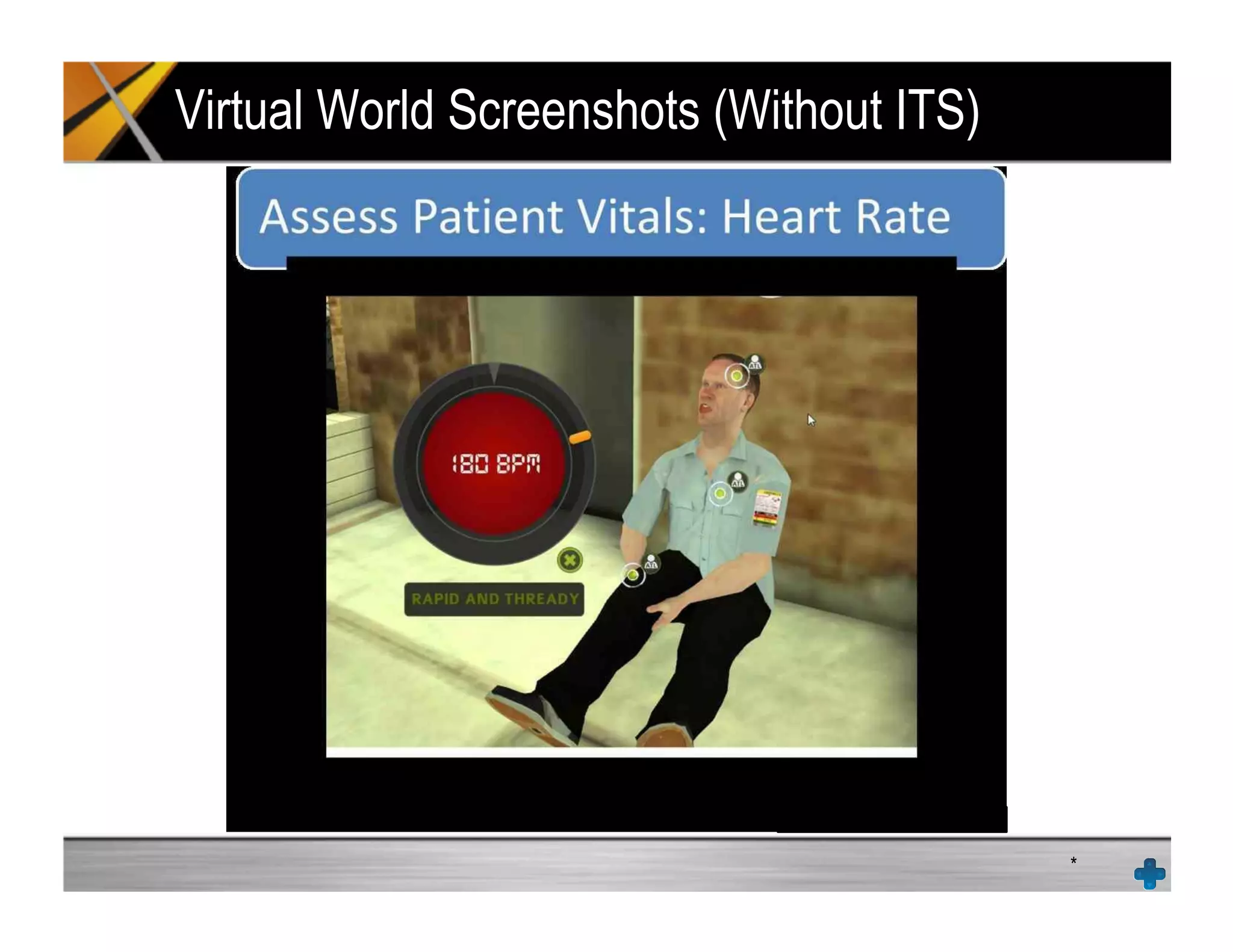 Virtual World Screenshots (Without ITS)
*
 