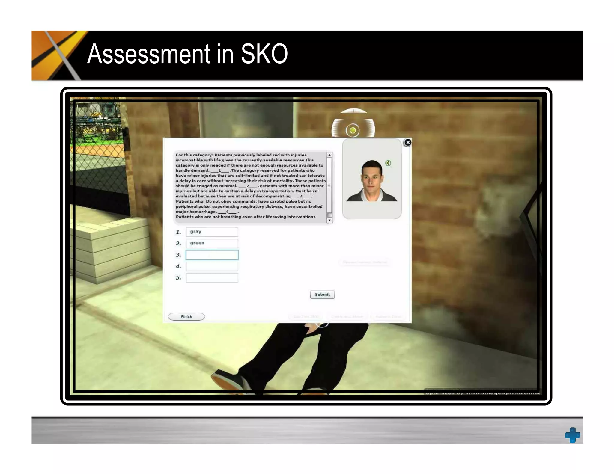 Assessment in SKO
 