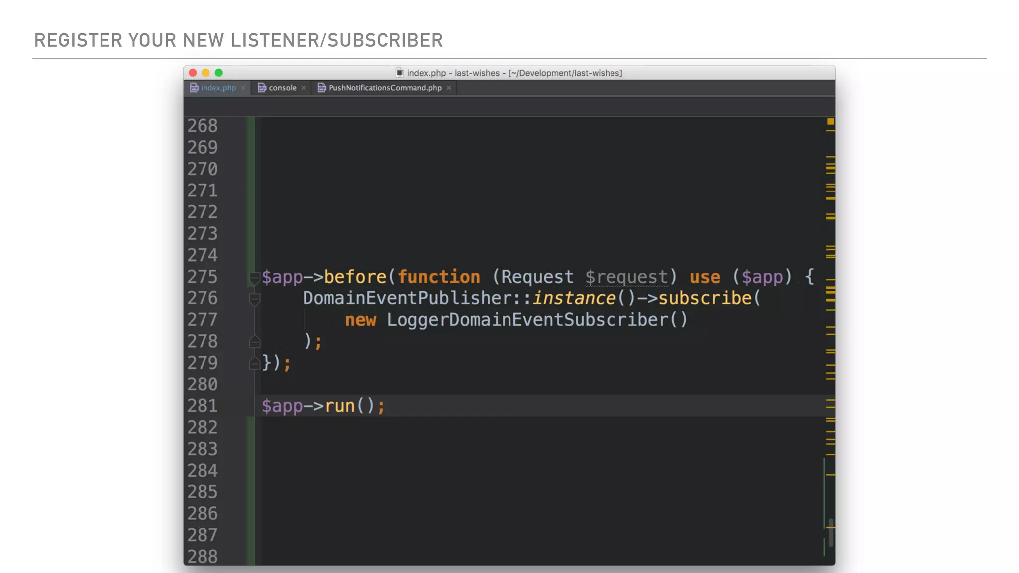 REGISTER YOUR NEW LISTENER/SUBSCRIBER
 