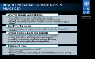 Integrating climate change into national planning | PDF
