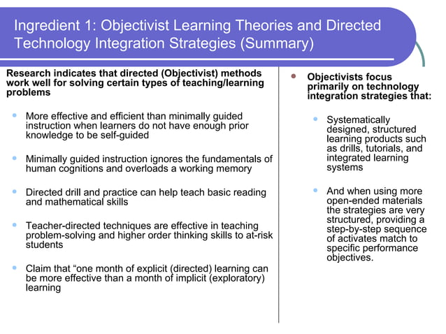 Integrating educational technology into teaching