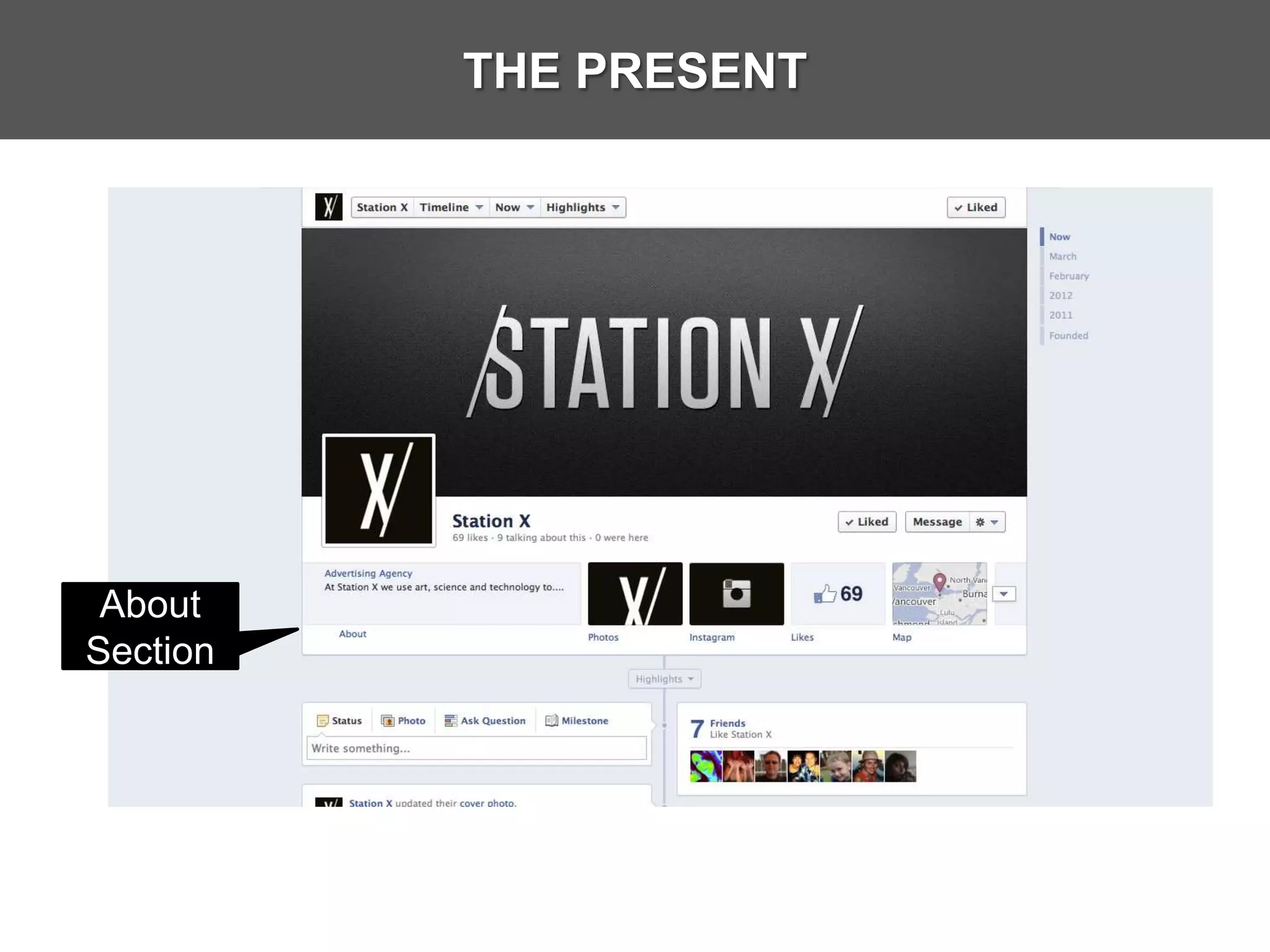 THE PRESENT




 About
Section
 