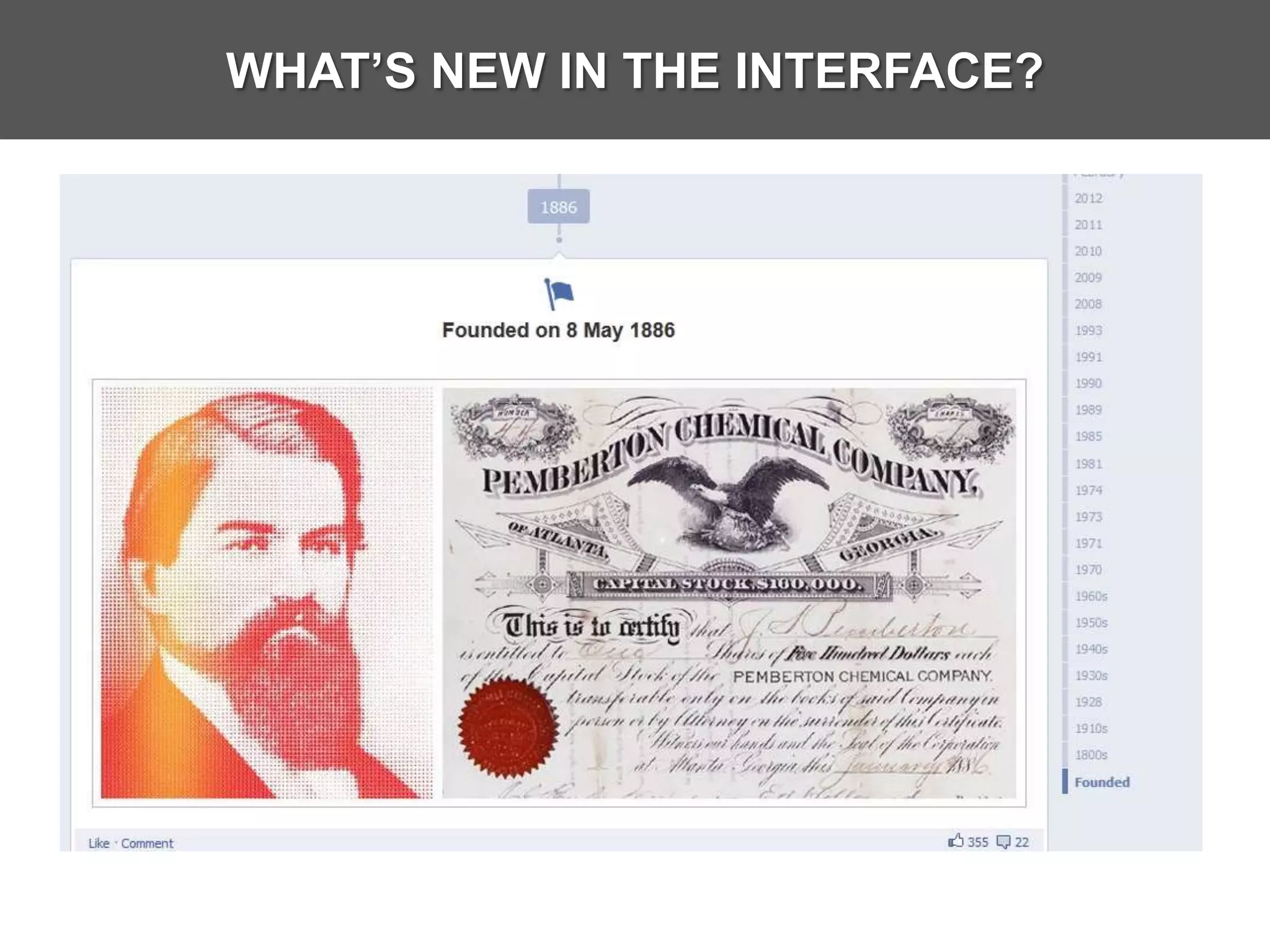 WHAT’S NEW IN THE INTERFACE?
 