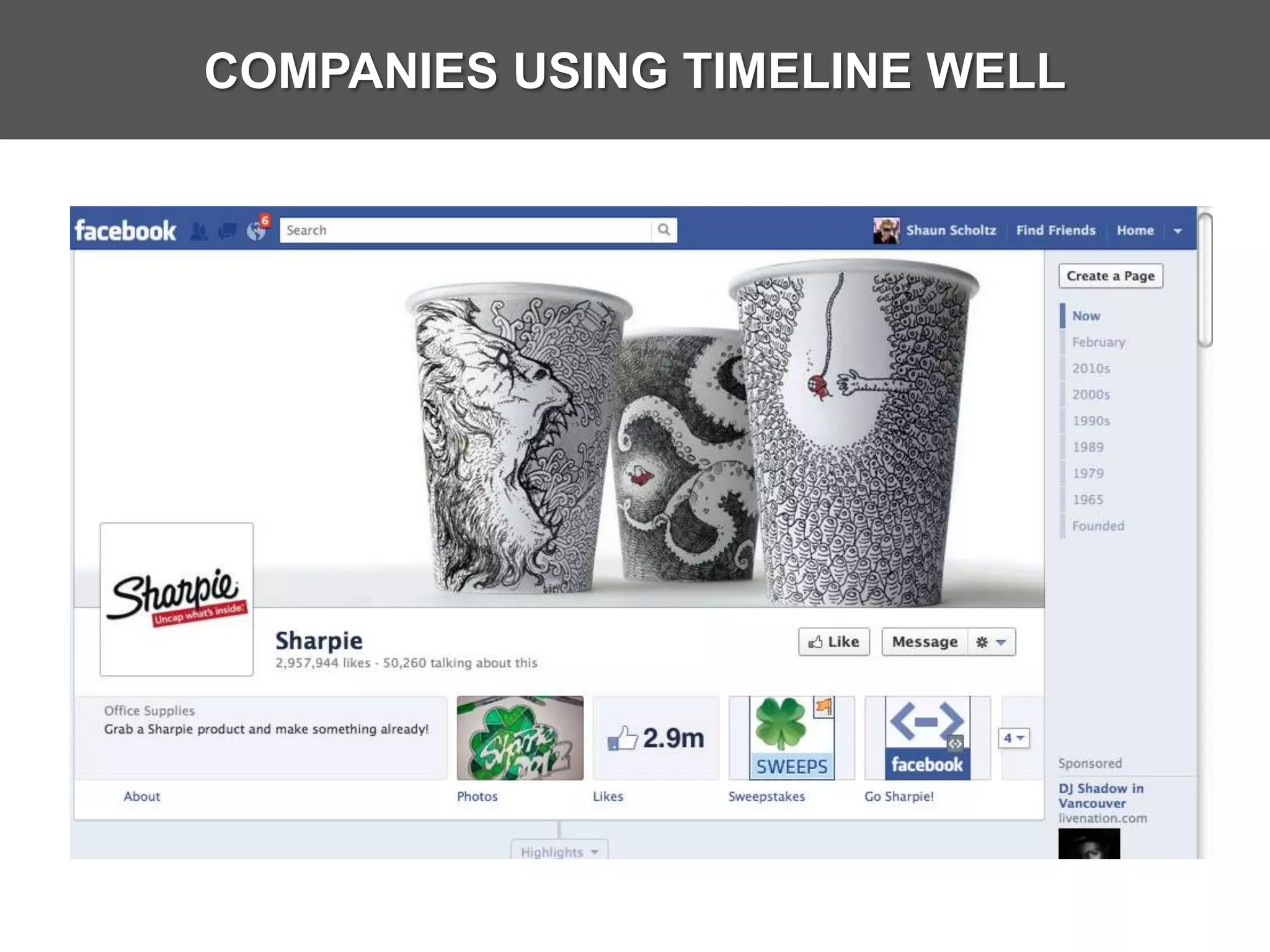 COMPANIES USING TIMELINE WELL
 